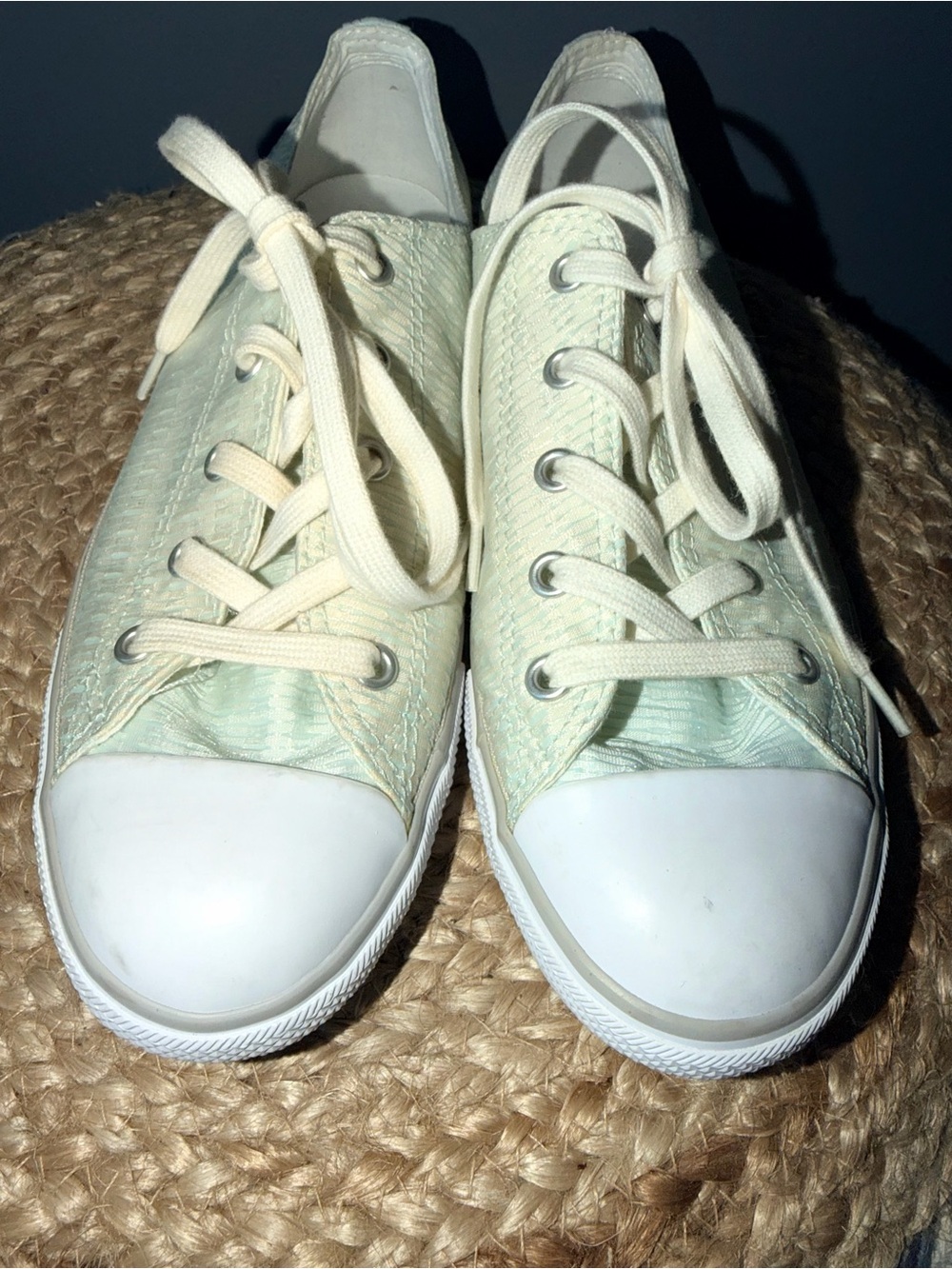 Converse Dainty Mint Low Profile Sneakers